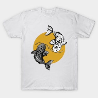 Golden Sun Koi Carps T-Shirt